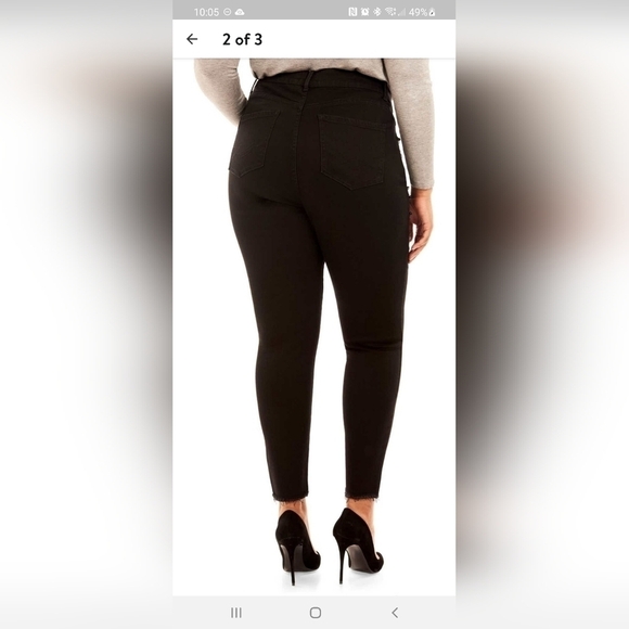 REBEL Wilson X Angels The Pin Up Crop Jeans. New without tags. Size 16. - Picture 2 of 10